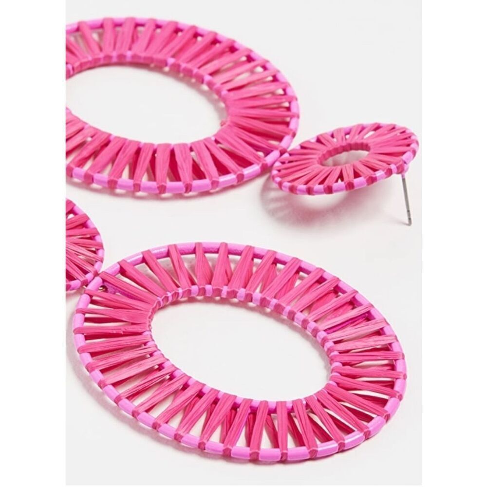 Baublebar Kiera Raffia Key Statement Earrings - image 4